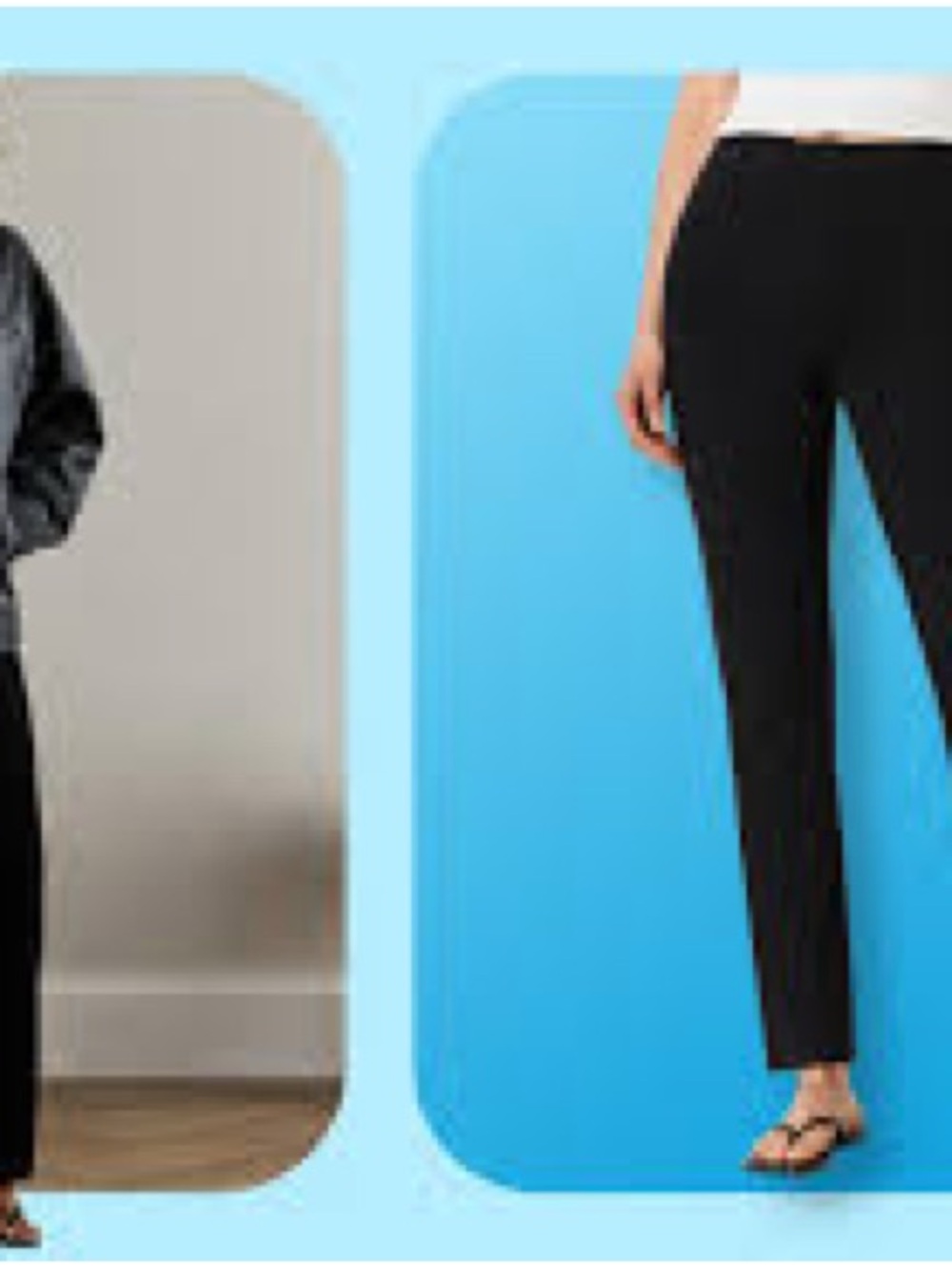 Quince Black Straight-Leg Women’s Pants - Picture 2 of 12